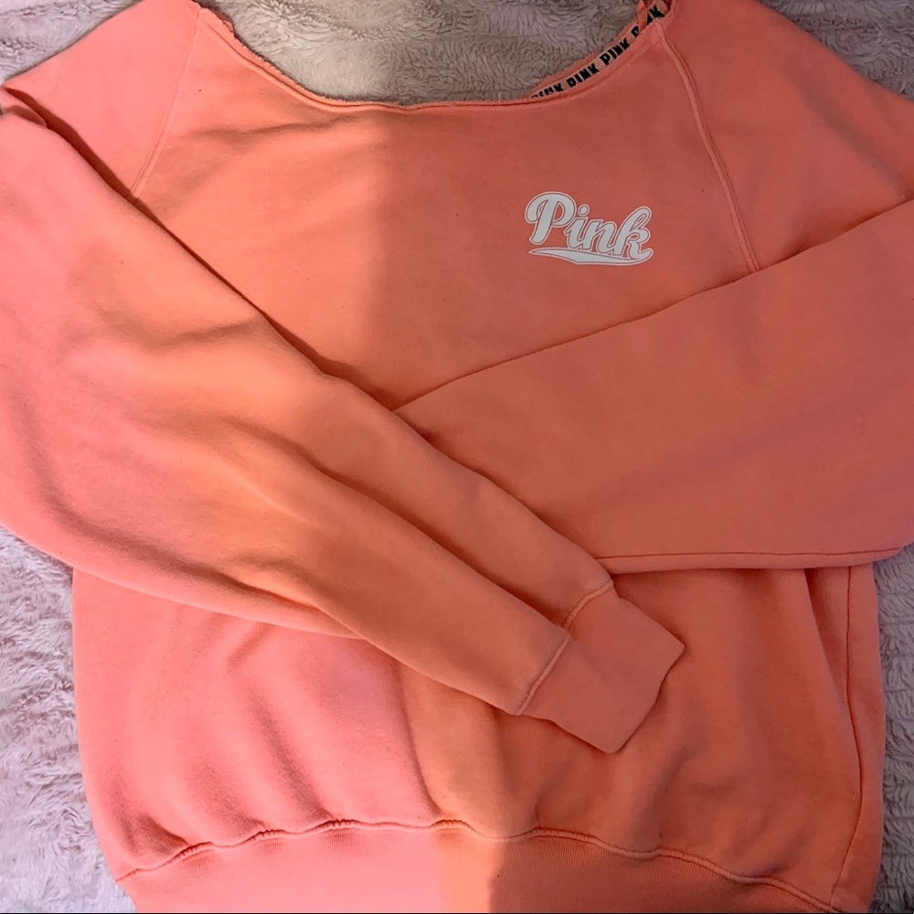 Neon Pink PINK VS Sweatshirt